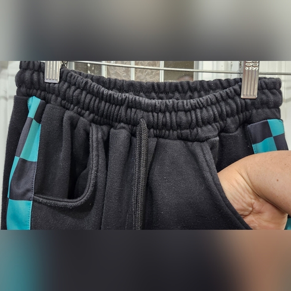 Demon Slayer Kamado Tanjiro Pants anime cargo jogger sweatpants men's Medium - Picture 7 of 10